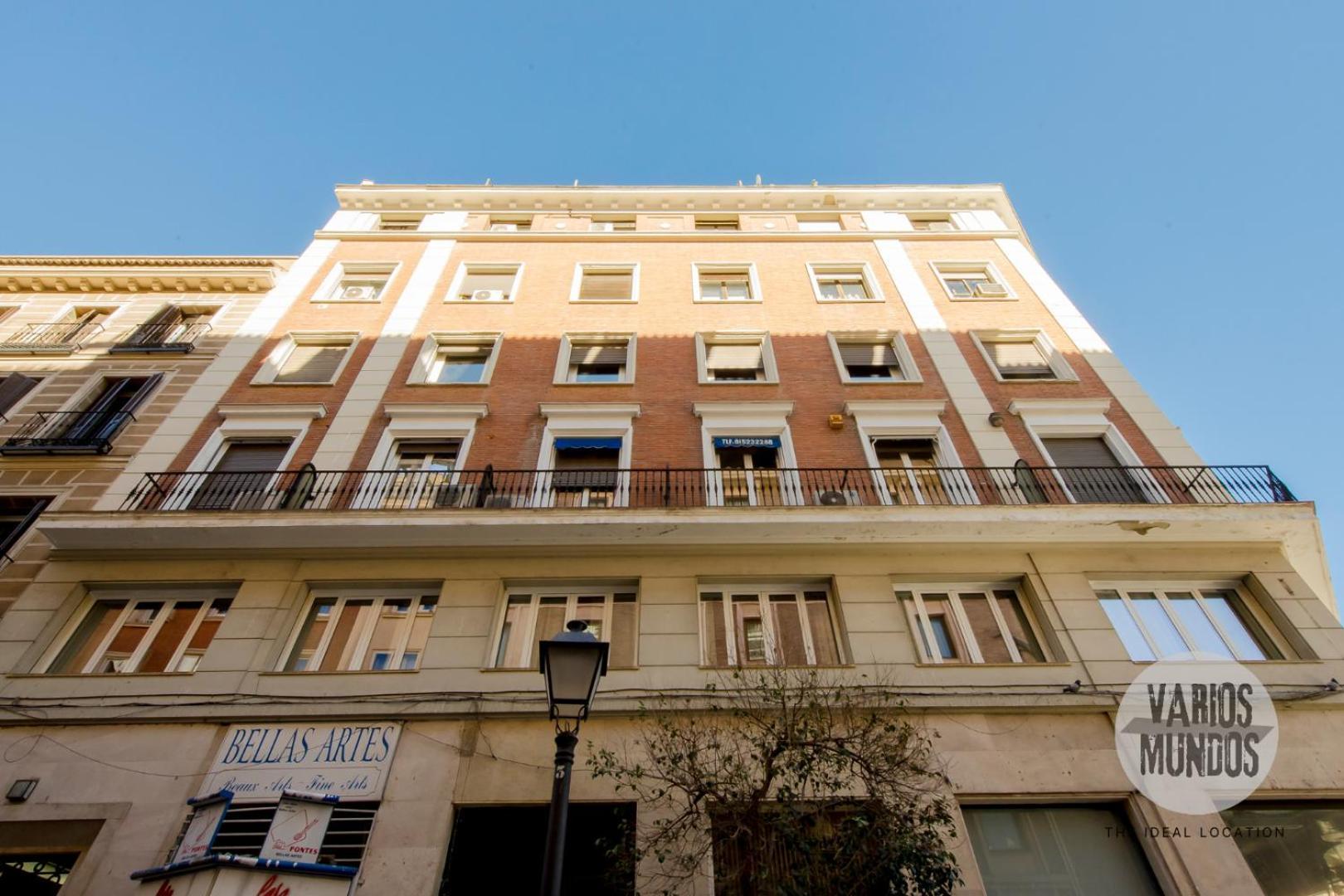 Bright Apt Para 4Pax En Gran Via-Plaza De Carmen E2 Madrid Eksteriør billede